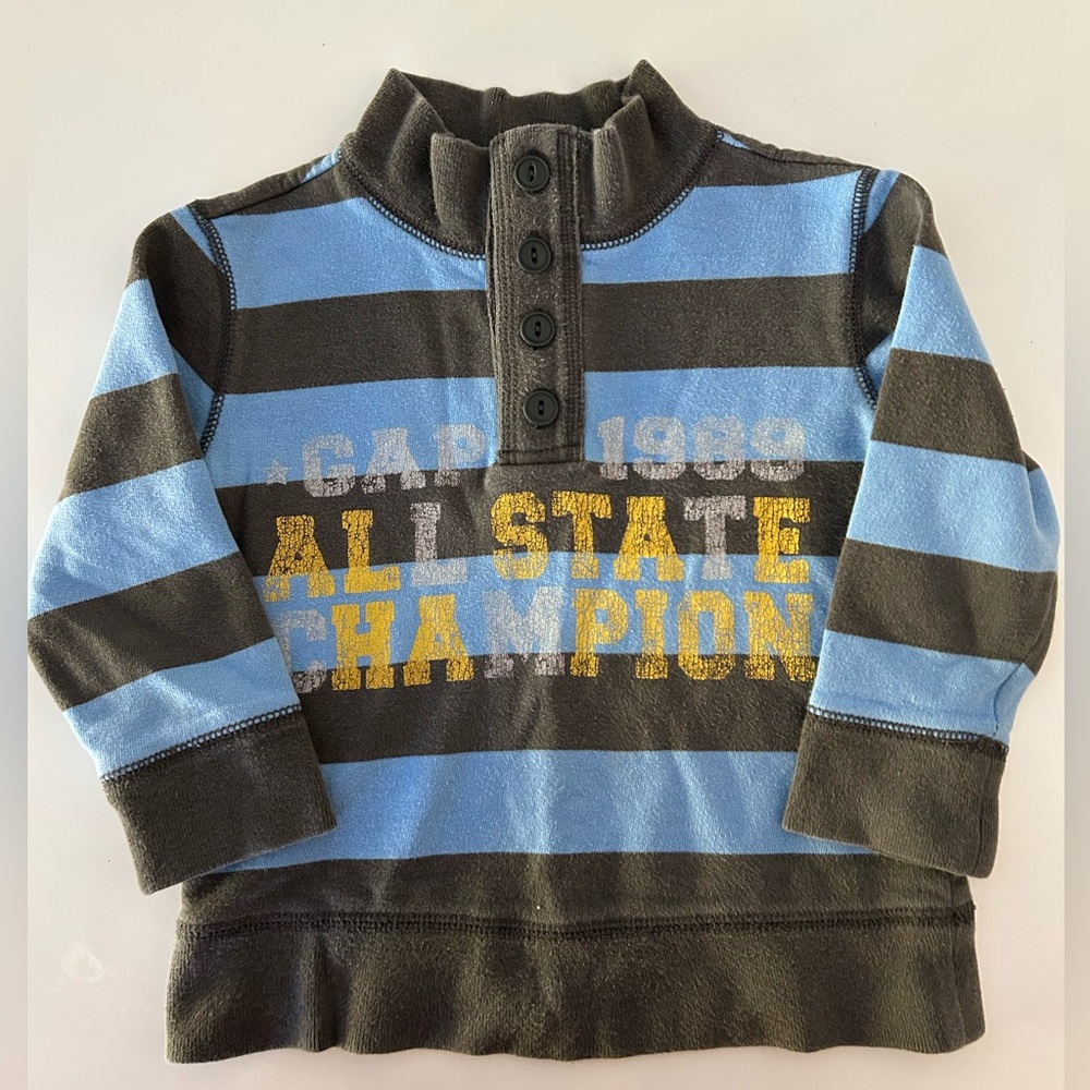 GAP Striped Sweatshirt